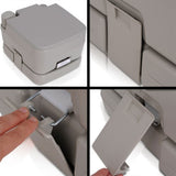 10L Outdoor Portable Camping Toilet with Carry Bag – Lightweight, Leak-Proof & Travel-Ready