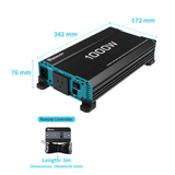 Renogy 12V 1000W Pure Sine Wave Inverter – Clean Power, Grid Priority & Fast Switching