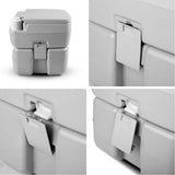 20L Outdoor Portable Camping Toilet with Carry Bag β 50 Flushes | Self-Contained & Lightweight