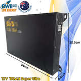 BWB Super Slim 100Ah 12V LiFePO₄ Lithium Battery (Optional Bluetooth Monitoring) — Australian Made