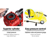 GIANTZ 12V Air Compressor – 320L/min Portable Inflator & Deflator