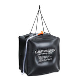 Weisshorn 40L Camping Shower Bag – Black