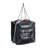Weisshorn 40L Camping Shower Bag – Black