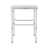 Weisshorn 90CM Folding Camping Table – Adjustable & Portable Outdoor Picnic Desk