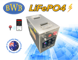 BWB 200Ah 12V LiFePO₄ Lithium Battery (Optional Bluetooth Monitoring) — Australian Made
