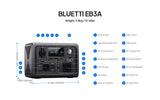 BLUETTI EB3A Portable Power Station – 600W AC Output, 268Wh LiFePO4, Fast Charging & App Control