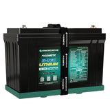 Enerdrive B-TEC 125Ah lithium battery – front view