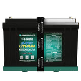 Enerdrive B-TEC 125Ah lithium battery – front view