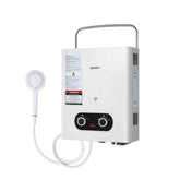 Devanti Portable Gas Water Heater – Outdoor Camping Shower (White)