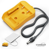 Starlink Mini Power Tool Battery Adapter for DeWalt 18V–20V batteries with 1m DC power cable
