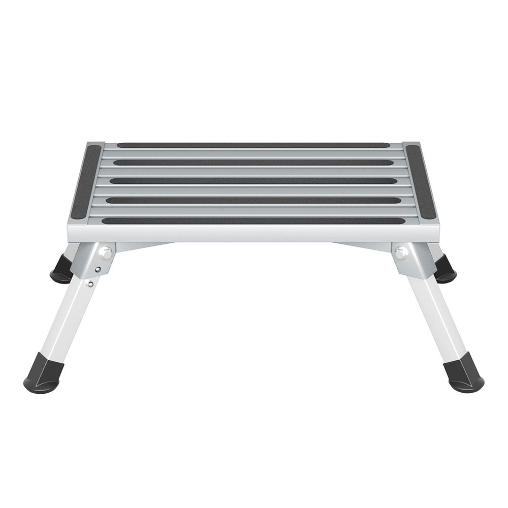 Weisshorn Folding Aluminium Caravan Step – 200kg Weight Capacity