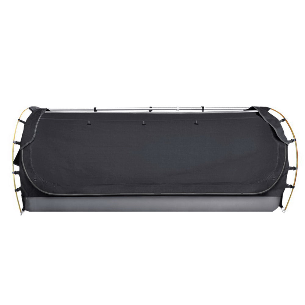 Weisshorn Double Canvas Swag - Dark Grey