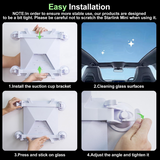 Starlink Mini Suction Mount easy installation guide