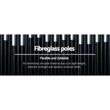 Weisshorn Camping Shower & Toilet Tent – Outdoor Portable Changing Room Ensuite (Green)