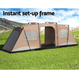 Weisshorn Instant Up Camping Tent – 10 Person