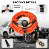 X-BULL Indeflate Digital 4-Hose Tyre Inflation & Deflation System – 4WD Pressure Equaliser