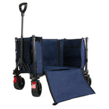Wallaroo 120L Collapsible Camping Trolley – Built for Big Loads on the Move