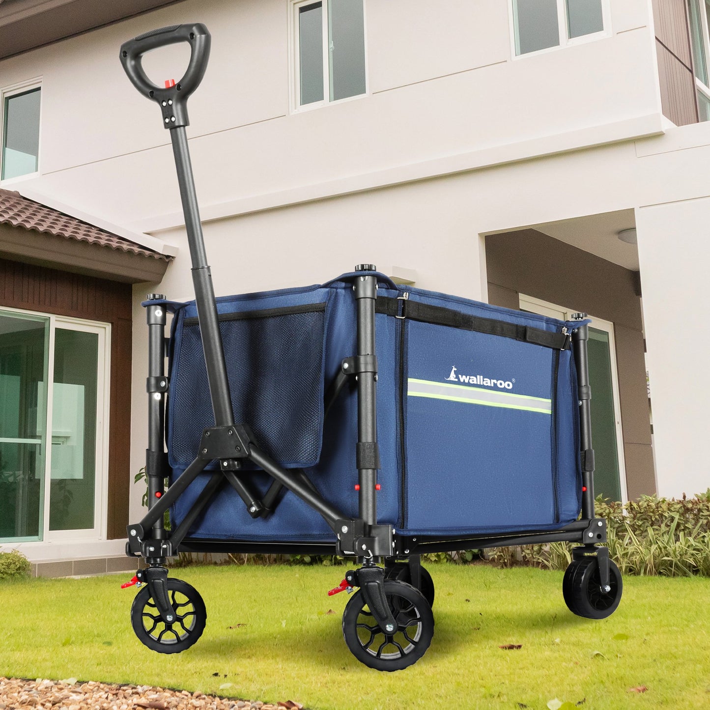 Wallaroo 120L Collapsible Camping Trolley – Built for Big Loads on the Move