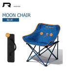 RAZOJESS Moon Chair – Folding Outdoor Camping Chair with High Back Support | Blue