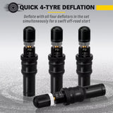 Tyre Deflators – 10~30 PSI | Precision 4x4 Air Down Kit for Off-Roading