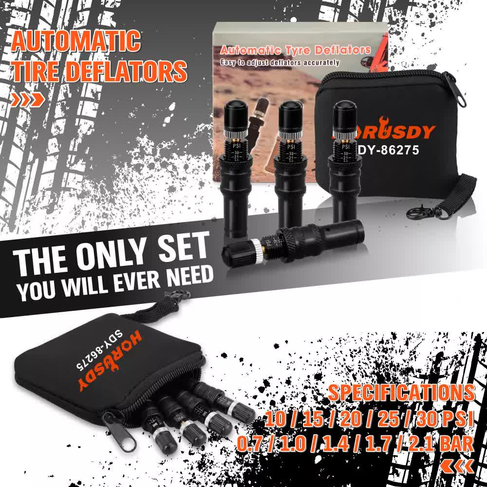 Tyre Deflators – 10~30 PSI | Precision 4x4 Air Down Kit for Off-Roading