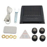 HRIDZ 1050 Solar Wireless TPMS – Car Tyre Pressure Monitoring System
