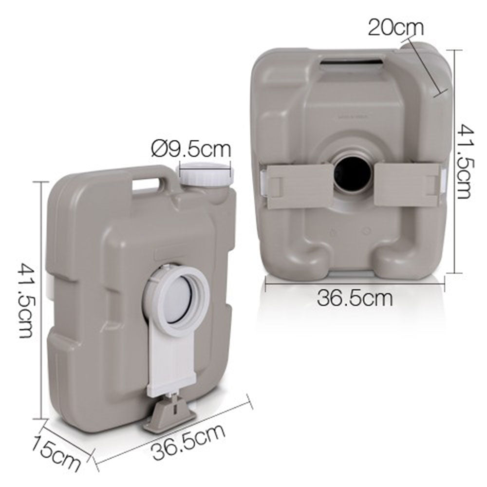 10L Outdoor Portable Camping Toilet – Lightweight, Leak-Proof & Travel-Ready