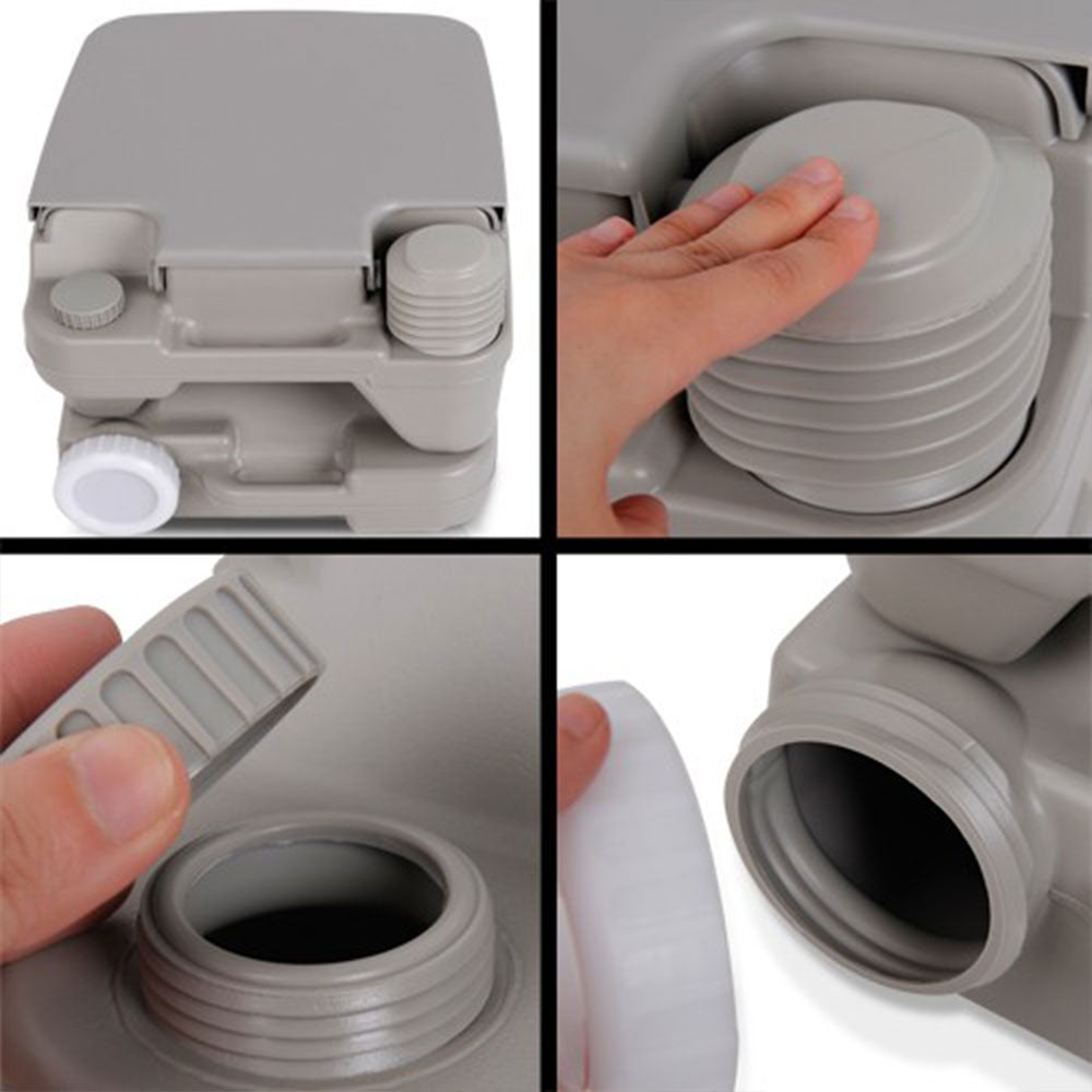 10L Outdoor Portable Camping Toilet – Lightweight, Leak-Proof & Travel-Ready