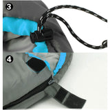 Outdoor Camping Envelope Sleeping Bag -15°C | Thermal Winter Sleeping Bag – Blue