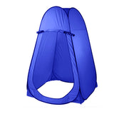 Pop-Up Camping Shower & Toilet Tent – Outdoor Privacy Shelter (Blue)