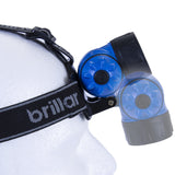 Brillar 3 Mode Headlamp – Blue | 120 Lumens COB LED with Adjustable Strap