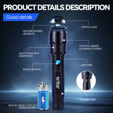 Brillar Commander 4000 Lumen USB Rechargeable Torch – Power, Precision, Performance