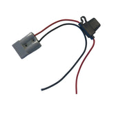 12V Anderson plug with 25cm cable and built-in 15A inline fuse for caravan and 4WD power setups