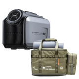 Cybertake S2 Pro portable air conditioner and heater unit with carry bag
