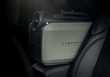 Cybertake S2 Pro portable air conditioner and heater unit in a car