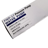 Fleximake 12V high-performance pressure water pump 17L/min specifications