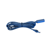 Starlink male to female DC power cable extension, 2m, coiled with male barrel connector and female connector visible