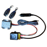 Starlink Mini 12V cigarette lighter power supply with wireless remote control receiver module and two key fob remotes