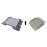 Starlink Mini Flat Mount – 4-Point Surface Mount System (Optional Clear Shield)