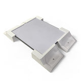 Starlink Mini Flat Mount – 4-Point Surface Mount System (Optional Clear Shield)