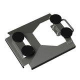 Portable magnetic roof mount designed for Starlink Mini with steel frame and protective magnets