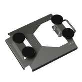 Portable magnetic roof mount designed for Starlink Mini with steel frame and protective magnets