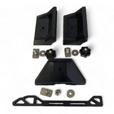 Starlink Mini Roof Rack Mount – 3-Point T-Slot System (Optional Clear Shield & Stainless Bolts)