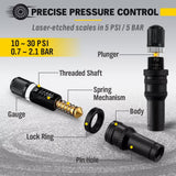 Tyre Deflators – 10~30 PSI | Precision 4x4 Air Down Kit for Off-Roading