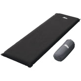 Weisshorn Self-Inflating Camping Mat – Single Size | 9.5cm Thick | Black