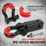 X-BULL 4WD Recovery Kit hitch receiver