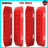 X-BULL Recovery Tracks Gen 2.0 for Sand, Snow and Mud - (2 pairs) Red