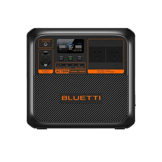 bluetti power station ac180p 1800w ac output 1440wh lifepo battery 45 min fast charge app control