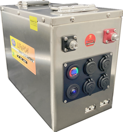 BWB 200Ah 12V LiFePO₄ Lithium Battery (Optional Bluetooth Monitoring) — Australian Made