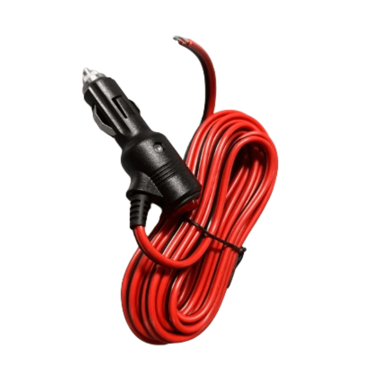 Fleximake Heavy-Duty 12VDC Cigarette Lighter Power Plug & 5M Cord with On/Off Switch – 15A Fused